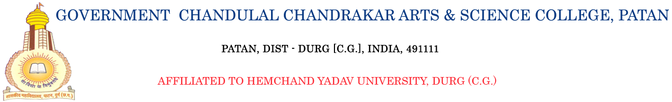 Govt. Chandulal Chandrakar Arts & Science College, Patan 